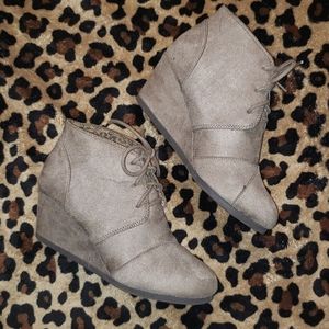 Suade Ankle Boots